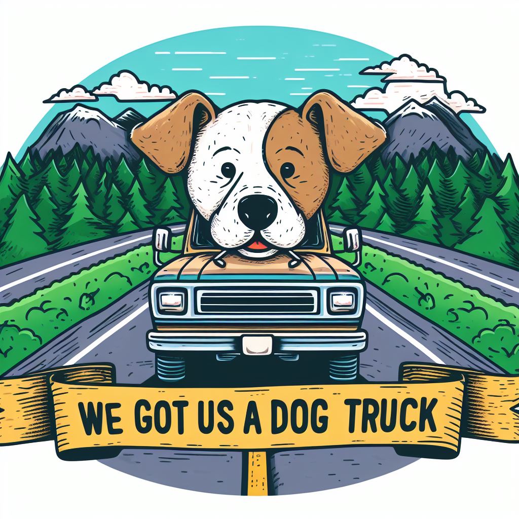 Dog Truck Logo
